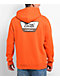 Brixton Linwood Caution Orange Hoodie - Thumbnail image 1 of 3
