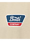 Brixton Linwood Cream T-Shirt - Thumbnail image 3 of 3