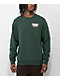 Brixton Linwood Green Crewneck Sweatshirt - Thumbnail image 2 of 3