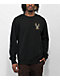 Brixton Merrick Black Fleece Crewneck Sweatshirt - Thumbnail image 2 of 3