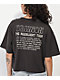 Brixton Moonlight Tour Black Wash Crop T-Shirt - Thumbnail image 4 of 4