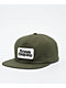 Brixton Norvell Green Snapback Hat - Thumbnail image 1 of 3