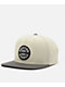 Brixton Oath III Charcoal & Off White Snapback Hat - Thumbnail image 1 of 3