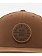 Brixton Oath III Coffee Snapback Hat - Thumbnail image 3 of 3