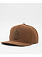 Brixton Oath III Coffee Snapback Hat - Thumbnail image 1 of 2