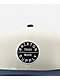 Brixton Oath III Off White & Midnight Blue Snapback Hat - Thumbnail image 3 of 4