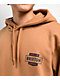 Brixton Osborn Brown Hoodie - Thumbnail image 3 of 3