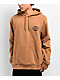 Brixton Osborn Brown Hoodie - Thumbnail image 2 of 3