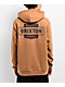 Brixton Osborn Brown Hoodie - Thumbnail image 1 of 3