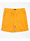 Brixton Pacific Reserve Orange Terry Cloth Shorts