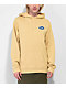 Brixton Parsons Khaki Hoodie - Thumbnail image 2 of 3