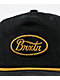 Brixton Parsons Netplus Corduroy Black Snapback Hat - Thumbnail image 3 of 3