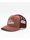 Brixton Postal Netplus Brown Trucker Hat - Thumbnail image 1 of 3