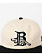 Brixton Predator Off White & Black Snapback Hat - Thumbnail image 4 of 5