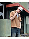 Brixton Predator Off White & Black Snapback Hat - Thumbnail image 3 of 5