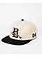 Brixton Predator Off White & Black Snapback Hat - Thumbnail image 1 of 5