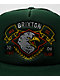 Brixton Ruckett Dark Green Trucker Hat - Thumbnail image 3 of 3