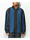 Brixton Shield Black & Blue Stripe Rugby Shirt - Thumbnail image 1 of 4