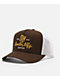 Brixton Tolman Brown & White Trucker Hat - Thumbnail image 1 of 3