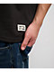 Brixton Vintage Washed Black & Ray Flower Mesh Football Jersey - Thumbnail image 4 of 4