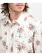 Brixton Wayne Stretch Cream Short Sleeve Button Up Shirt - Thumbnail image 3 of 3