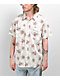 Brixton Wayne Stretch Cream Short Sleeve Button Up Shirt - Thumbnail image 1 of 3