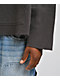 Brixton x 76 Chopped Grey Boxy Crop Hoodie - Thumbnail image 4 of 4