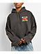 Brixton x 76 Chopped Grey Boxy Crop Hoodie - Thumbnail image 2 of 4
