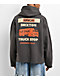 Brixton x 76 Chopped Grey Boxy Crop Hoodie - Thumbnail image 1 of 4
