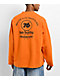Brixton x 76 Chopped Orange Crewneck Sweatshirt - Thumbnail image 1 of 4