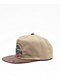 Brixton x Coors 150th Anniversary Arch Profile Canvas Brown Snapback Hat - Thumbnail image 1 of 3