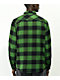 Brixton x Coors Bowery Green Plaid Flannel Shirt - Thumbnail image 3 of 3
