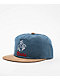 Brixton x Coors Colt Blue & Tan Snapback Hat - Thumbnail image 1 of 3