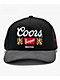 Brixton x Coors Griffen 3 Black Snapback Hat - Thumbnail image 3 of 3