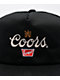 Brixton x Coors Griffen Black Snapback Hat  - Thumbnail image 3 of 3