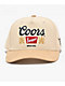 Brixton x Coors Griffin Tan & Khaki Snapback Hat - Thumbnail image 3 of 4
