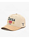 Brixton x Coors Griffin Tan & Khaki Snapback Hat - Thumbnail image 1 of 4