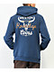 Brixton x Coors Roundup Navy Hoodie - Thumbnail image 1 of 4
