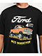 Brixton x Ford Mud Marathon Black T-Shirt - Thumbnail image 2 of 2