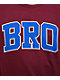 Bro Style Bro Maroon T-Shirt - Thumbnail image 2 of 3