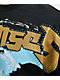 Broken Promise Surrender Rhinestone Black Wash T-Shirt - Thumbnail image 3 of 4
