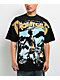 Broken Promise Surrender Rhinestone Black Wash T-Shirt - Thumbnail image 1 of 2