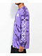 Broken Promises 2 Wired Purple Tie Dye Long Sleeve T-Shirt - Thumbnail image 3 of 4