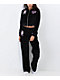 Broken Promises 2Cute Black Velour Crop Zip Hoodie - Thumbnail image 5 of 5