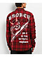 Broken Promises 5150 Red Flannel Button Up Shirt - Thumbnail image 1 of 4