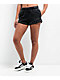 Broken Promises Adorned Black Wash Sweat Shorts - Thumbnail image 1 of 4