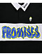 Broken Promises Airbrush polo negra de manga larga extra grande
