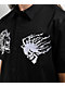 Broken Promises Antonym Black Button Up Shirt - Thumbnail image 3 of 5