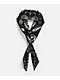 Broken Promises Arachnid Black & White Bandana Necklace - Thumbnail image 1 of 4