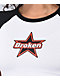Broken Promises Astral Black & White Raglan Crop T-Shirt - Thumbnail image 3 of 3